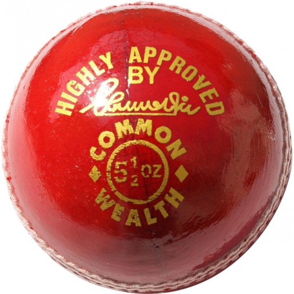 RS Robinson Common Wealth Cricket Ball (Red, Pack of 6)